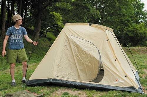 雨天時も快適なタープ機能を搭載した「キャンパーズコレクション」 イメージ4