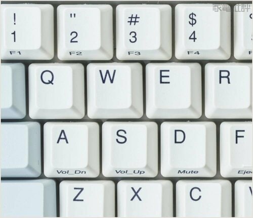 印字は凹凸のない昇華プリント 高級キーボードおすすめ イメージ