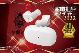 1万円クラスのワイヤレスイヤホンはfinal「ZE3000」値段から想像できない高音質【家電批評ベストバイ2022】のイメージ