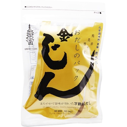 うね乃「おだしのパックじん（金）」 イメージ
