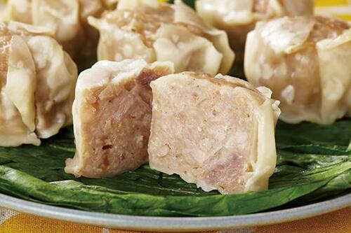 シュウマイの基本1:肉シュウマイの場合、醤油に酢を入れたほうが味が締まる イメージ