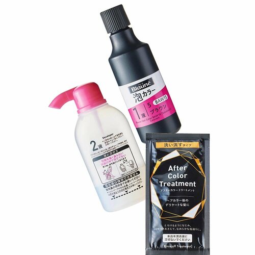 白髪染めヘアカラーおすすめ ブローネ 泡カラー/5 イメージ2