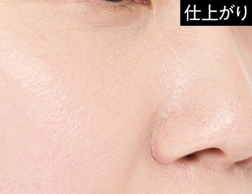 仕上がり：つややかで透明感のある白肌に 崩れにくいファンデーションおすすめ イメージ