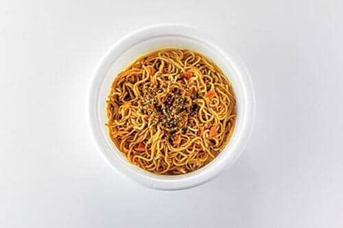 日清食品:日清焼そばU.F.O. スパイスキーマカレー焼そば:インスタント食品