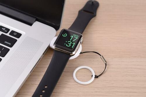 8位: リングバックルを備えたポケットサイズのコンパクトな充電器 JIANGDA「Apple MFi認証 iWatch ワイヤレス充電器」