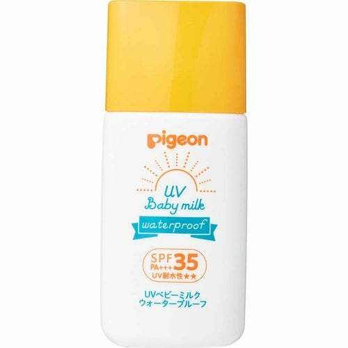 SPF30の日焼け止めおすすめ ピジョン UVベビーミルク ウォータープルーフ イメージ