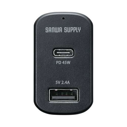 USB-AやUSB-C端子が製品に直接ついている イメージ