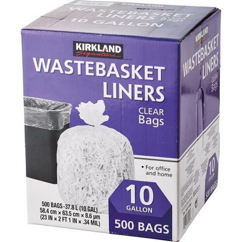 袋交換が超ラクに! カークランドシグネチャー「WASTEBASKET LINERS」 イメージ