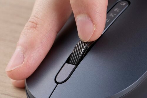 慣性スクロールは途中でストップする構造 仕事用ワイヤレスマウスおすすめ イメージ