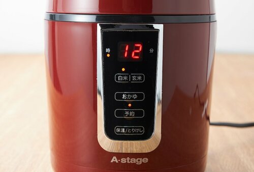 【6位】A-stage「1.5合炊き炊飯器(家庭用) GRC-H15」 ミニ炊飯器おすすめ イメージ2