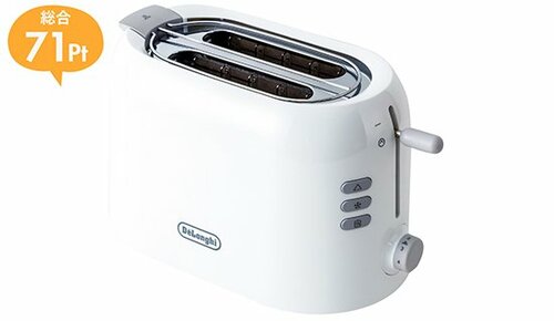 トースター:トースト:パン:調理家電:絶品:デロンギ:トゥルーポップアップトースター TTP220J
