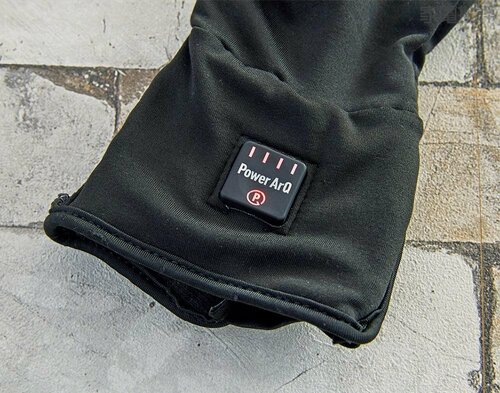 ボタンが大きく押しやすい PowerArQ「Electric Heated Gloves PA-EHG10」おすすめ イメージ