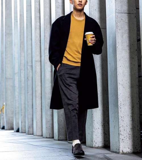 スタイルよく地味にみせないコーディネイトのポイント イメージ