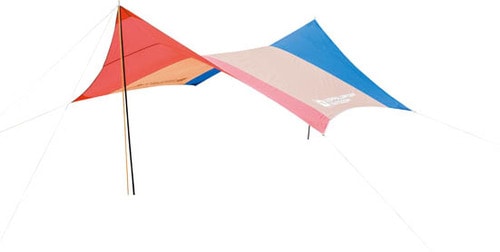 DOPPELGANGER OUTDOOR:トリコロールタープ TT5-89:キャンプ:テント:アウトドア
