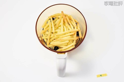 【冷凍ポテトフライ】やや加熱ムラあり ノンフライヤーおすすめ イメージ