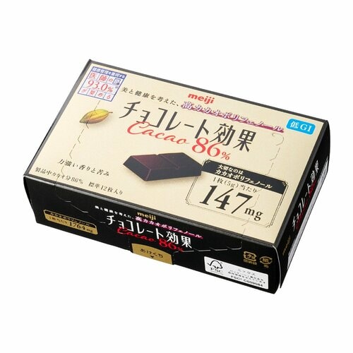 高カカオチョコレートおすすめ 明治 チョコレート効果カカオ86% イメージ