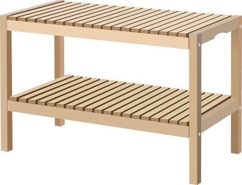 MOLGER:ベンチ:棚:家具:イケア:IKEA:雑貨