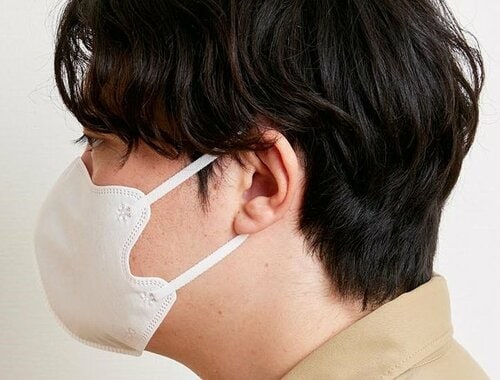 肌に当たる面はやわらかい 不織布マスク・使い捨てマスクおすすめ イメージ