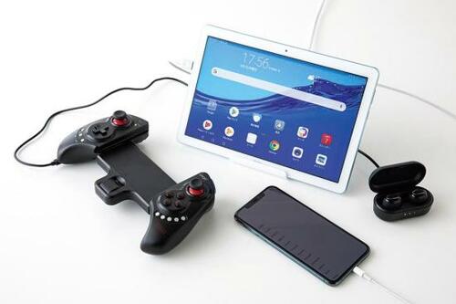 置いて挿すだけでずっと見られる!VHBW「4A充電スタンド」