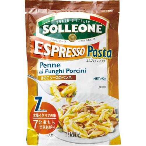 ソル・レオーネ:エスプレッソパスタ ペンネ・フンギポルチーニ:食品