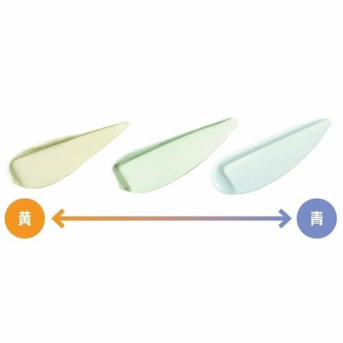 誰でも使いやすいのは白浮きしにくい黄み寄りの緑 グリーンのコントロールカラー・化粧下地おすすめ イメージ