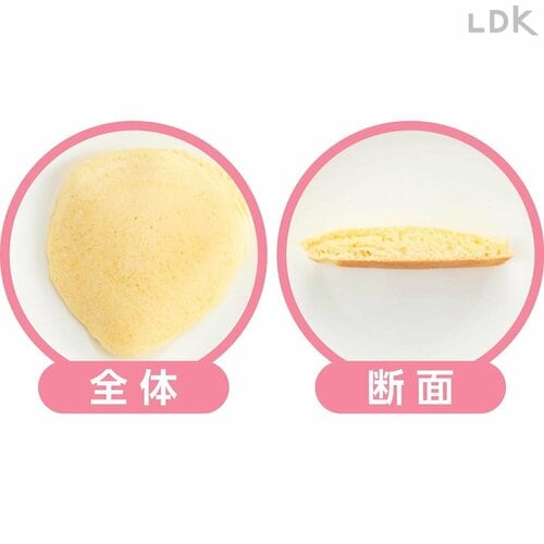 全体・断面 ホットケーキミックスおすすめ イメージ