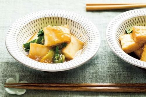 厚揚げをおろしとともにサッパリといただく！ イメージ