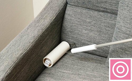 小さいヘッドがすきまにフィット 粘着クリーナーおすすめ イメージ