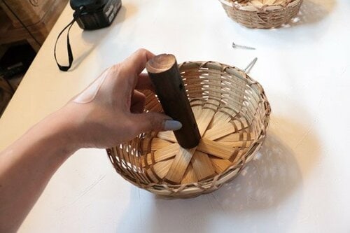 ザルとペン立てでコーヒースタンド イメージ2