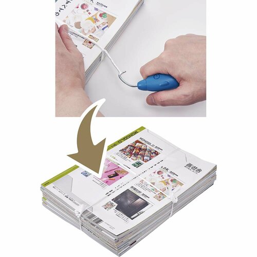 ポイント：グルグルねじるだけで結束！ イメージ