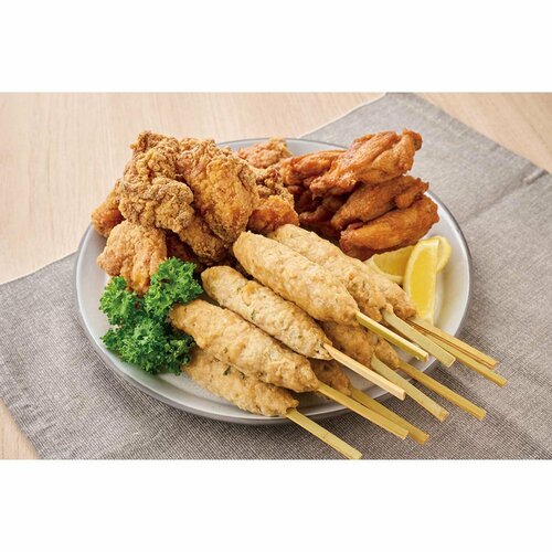 デカ盛りお取り寄せグルメおすすめ チキンねっと はじめてトリオお試しセット 生姜香る鶏屋の唐揚げが入った3商品 イメージ