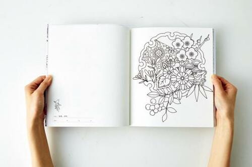 「自律神経を整えるぬり絵」 大人の塗り絵おすすめ イメージ2