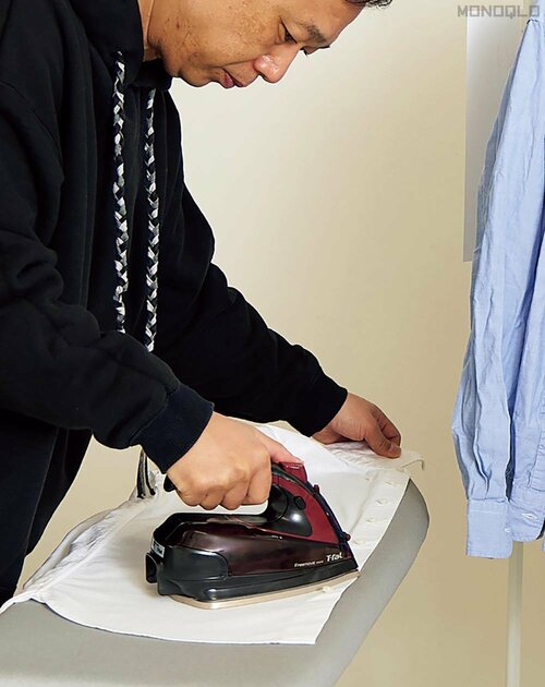 テスト1:仕上げ力 スチームアイロンおすすめ イメージ