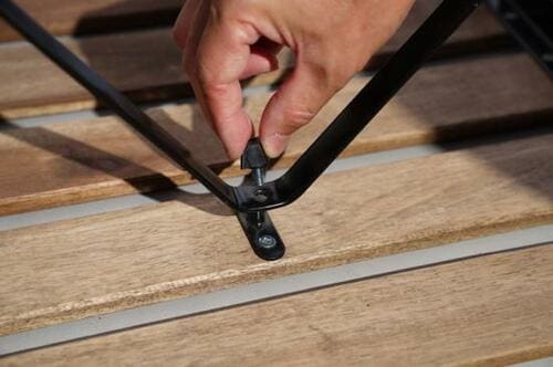 木の表情とフラット収納が魅力IKEAの“折りたたみテーブル” イメージ