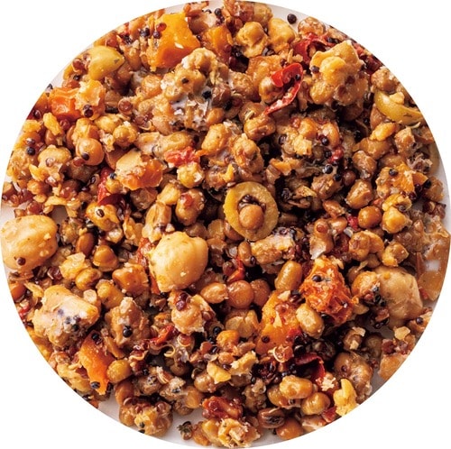 健康的な食品おすすめ 神戸物産 ビーンズとキヌアのサワーミックスサラダボウル イメージ2