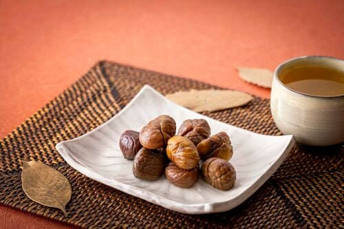 レンジで温めるとホクホク感が増してよりおいしい 甘栗おすすめ イメージ
