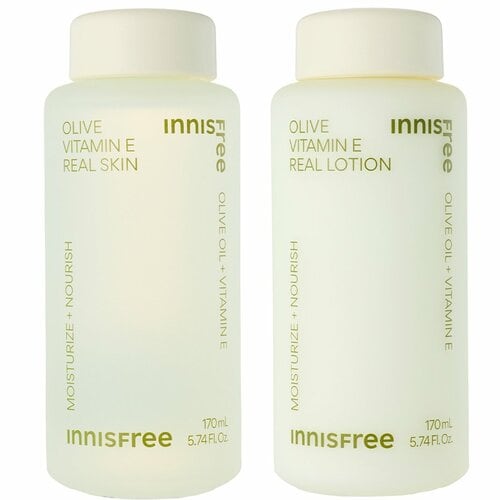 化粧水&乳液おすすめ イニスフリー オリーブ ビタミンE リアル スキン/ローション イメージ