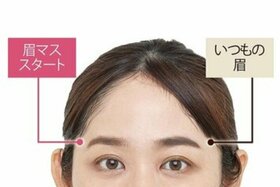 濃い眉さんにおすすめ！ “眉マス”スタートでやさしげアイメイクに。LDKが紹介