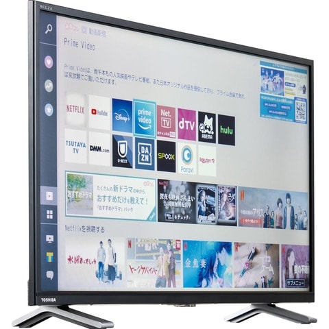 TOSHIBA 液晶テレビ REGZA 32V34 2022年製 TOSHIBA テレビ 32型 東芝 液晶テレビ 32型液晶テレビ 32V34 : B