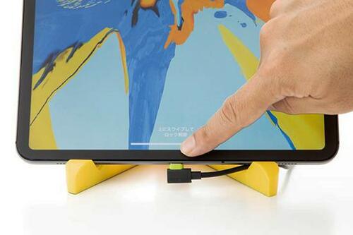 スワイプのジャマをしない快適タブレットスタンド イメージ3