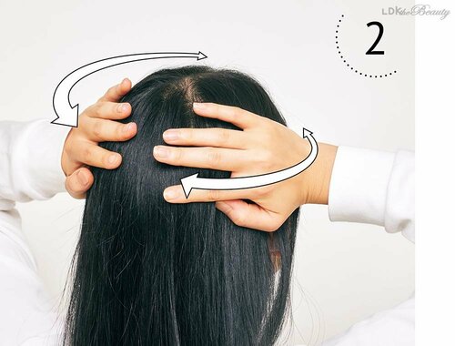 頭皮を適度に動かして血の巡りをよくしよう イメージ3