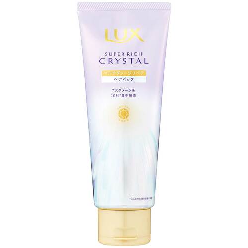 ヘアマスクおすすめ ラックス スーパーリッチクリスタル マルチダメージリペア ヘアパック イメージ