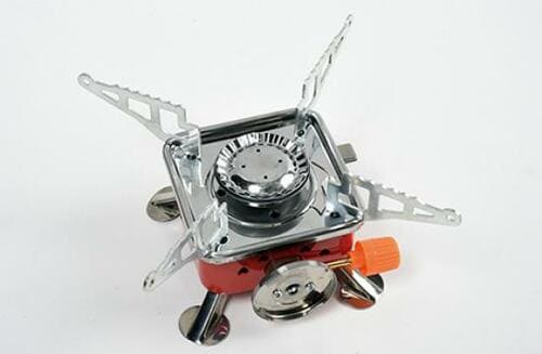 ［ダメ商品②］大きな鍋を乗せるとCB缶が熱くなる危険なミニコンロ イメージ