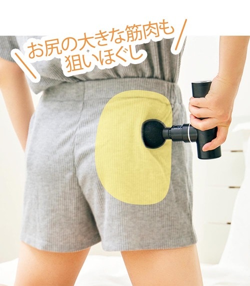 REDHiLL「ハンディ 振動マシン hvmg001-bk」 イメージ2
