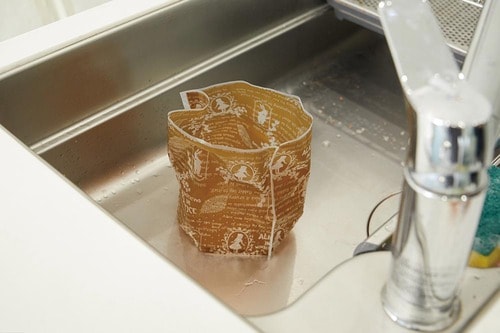 水が少し残ってしまう… イメージ