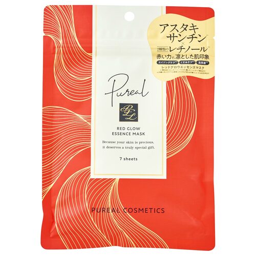 シートマスクおすすめ ピュレア レッドグロウエッセンスマスク イメージ
