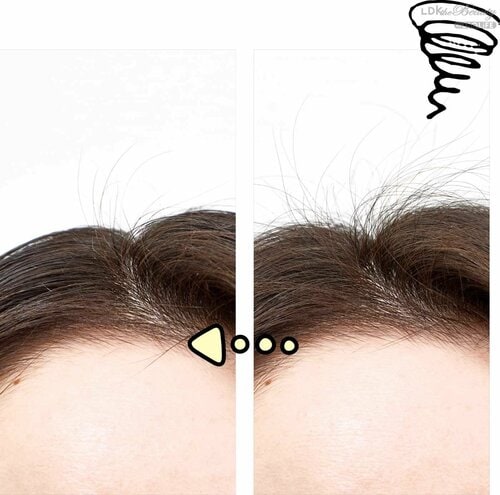 仕上がり アホ毛を抑えるスティックおすすめ イメージ