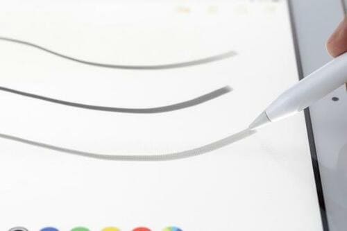 ③均一な線で文字や図面がキレイLogicool Crayon for iPad
