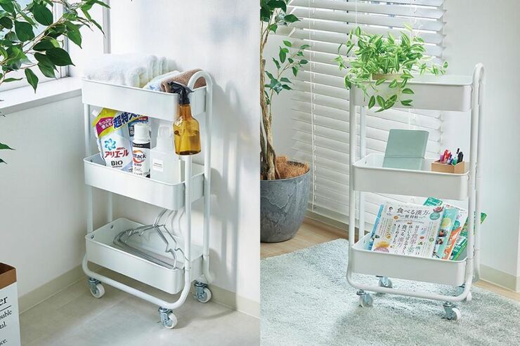 IKEA超え!？カインズのスリムワゴンが使いやすい！スマートにスッキリ片付け！