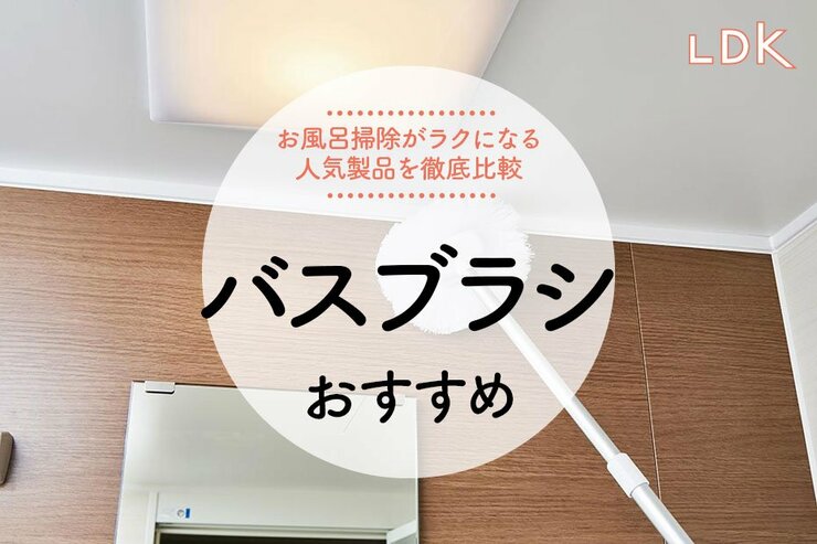 バスブラシのおすすめ。LDKが人気商品を徹底比較